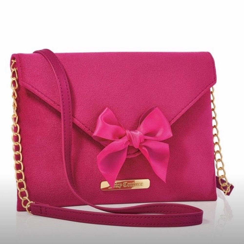 NWT Juicy Couture Hot Pink crossbody bag